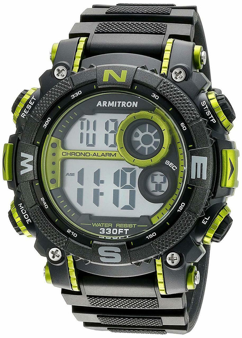 Armitron Sport 40/8284Lgn Digital Chronograph Mens Watch