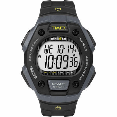 Timex Mens Full-Size Black Ironman Classic 30 Watch