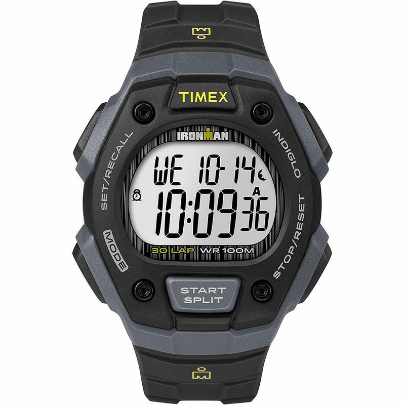 Timex Mens Full-Size Black Ironman Classic 30 Watch