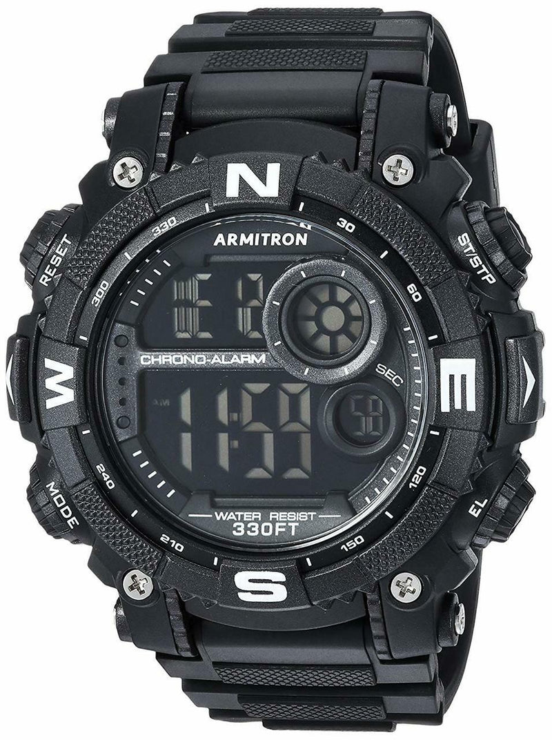 Armitron Sport 40/8284Blk Digital Chronograph Mens Watch