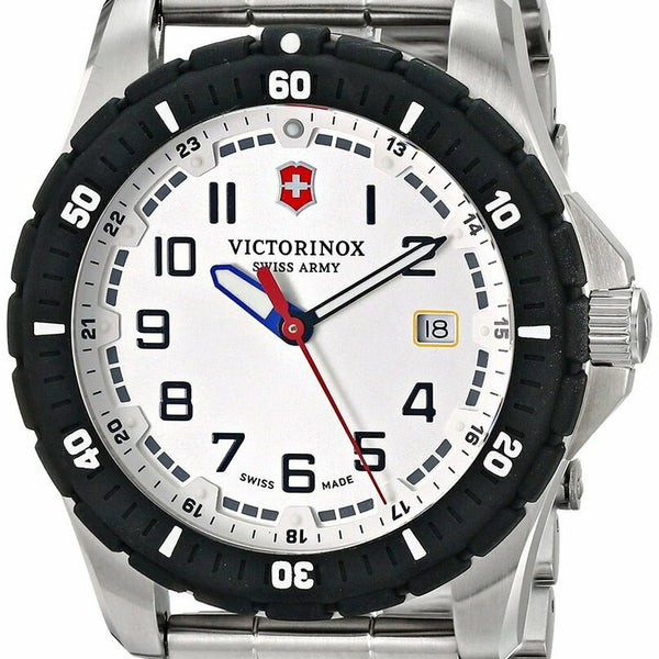 Victorinox white watch on sale