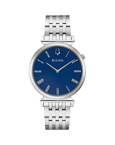 Bulova Regatta Classic Blue Dial Watch 96A233