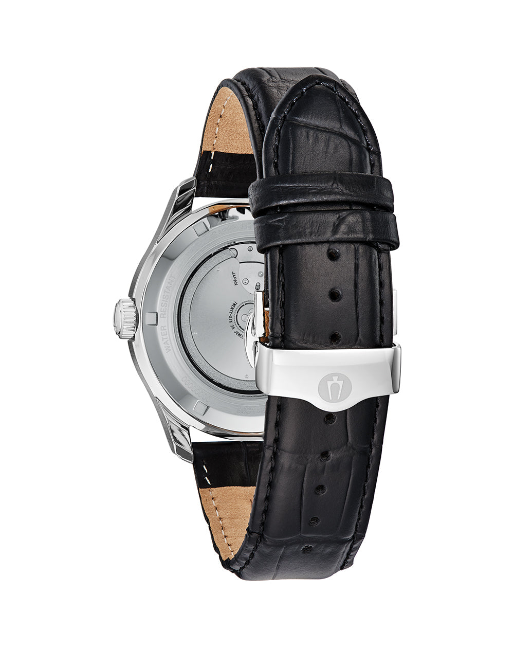 Bulova Wilton Automatic Men's Watch with Sapphire Crystal and 40-Hour Power Reserve 96C141