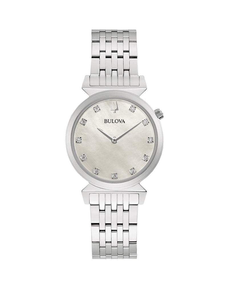 Bulova Classic Regatta Diamond Women's Watch 96P216