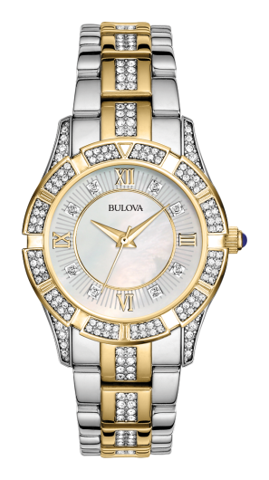 Bulova Crystal Bracelet Womens Watch 98L135
