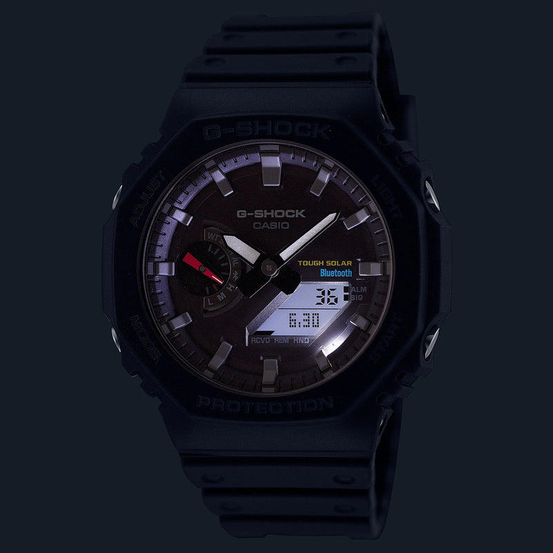 GAB2100-1A, Black Analog-Digital Men's Watch - G-SHOCK