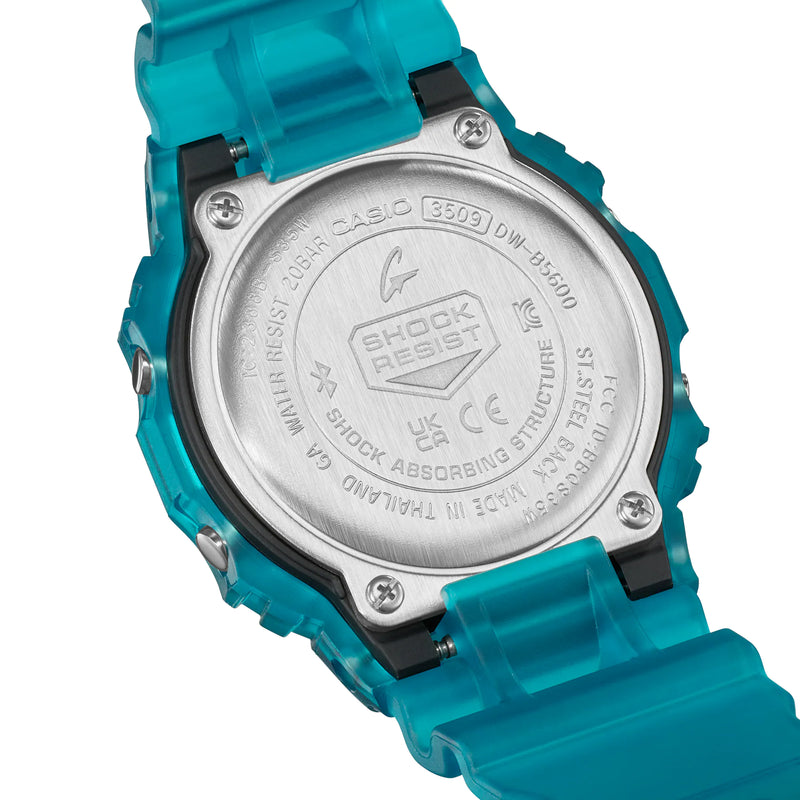G-Shock Digital Bluetooth Blue Translucent Watch DWB5600G-2D
