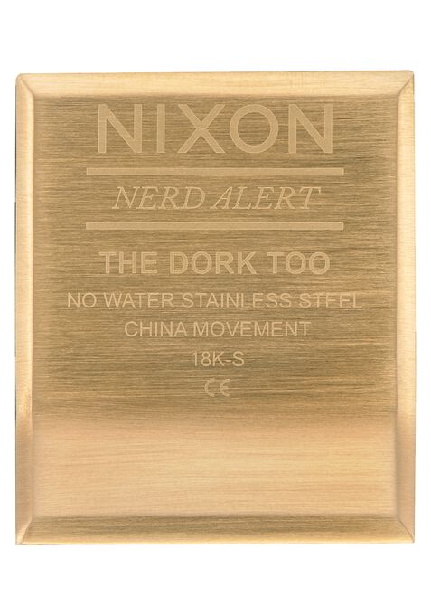 Nixon Gold Dork Too Watch A1266-502-00