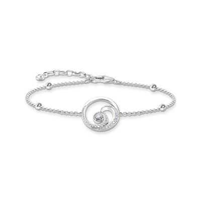 THOMAS SABO Bracelet Wave with Stones