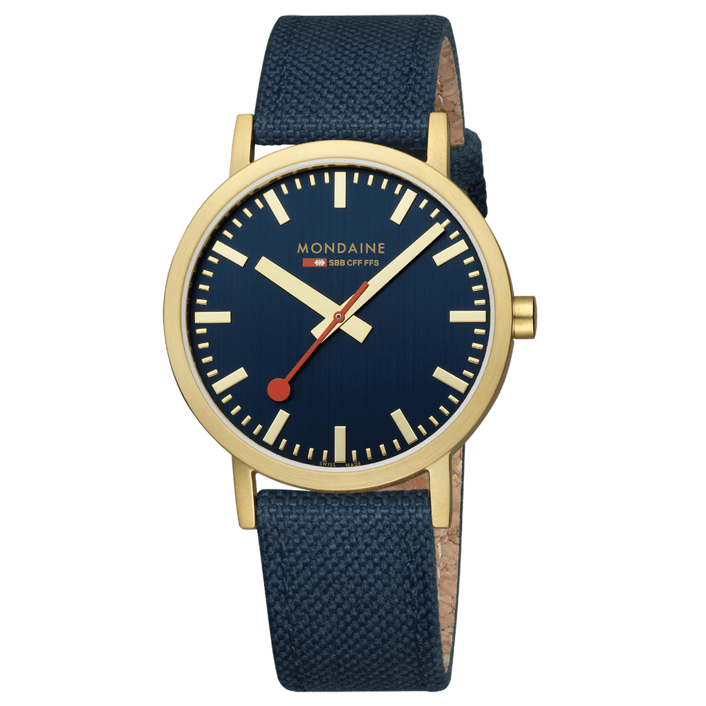 Mondaine Classic Deep Ocean Blue Watch A660.30360.40SBQ
