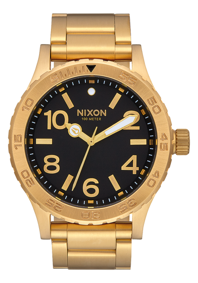 Nixon Gold and Black 46 MM Watch A916-510