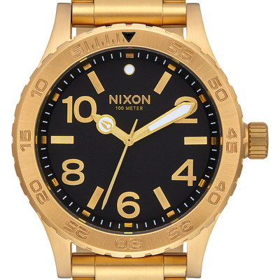 NIXON THE 51-30 CHRONO ゴールド 51-30 Chrono Watch | All Gold | Men's Stainless Steel – Nixon US
