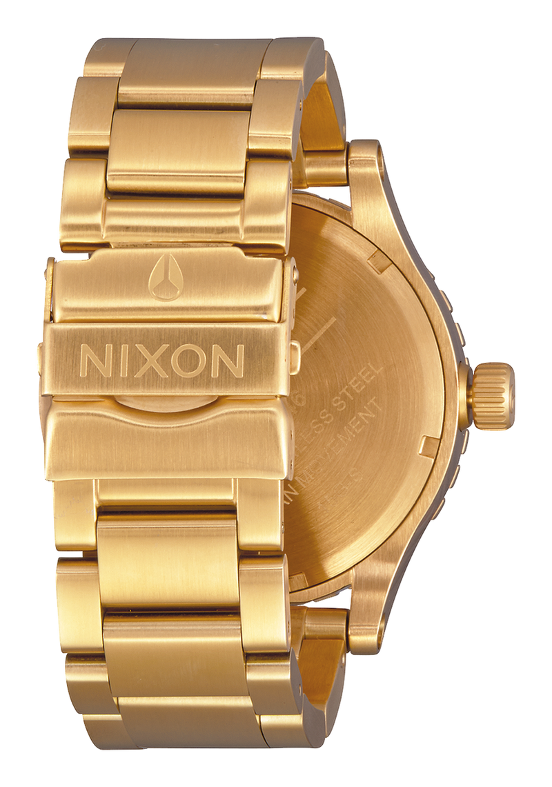 Nixon Gold and Black 46 MM Watch A916-510