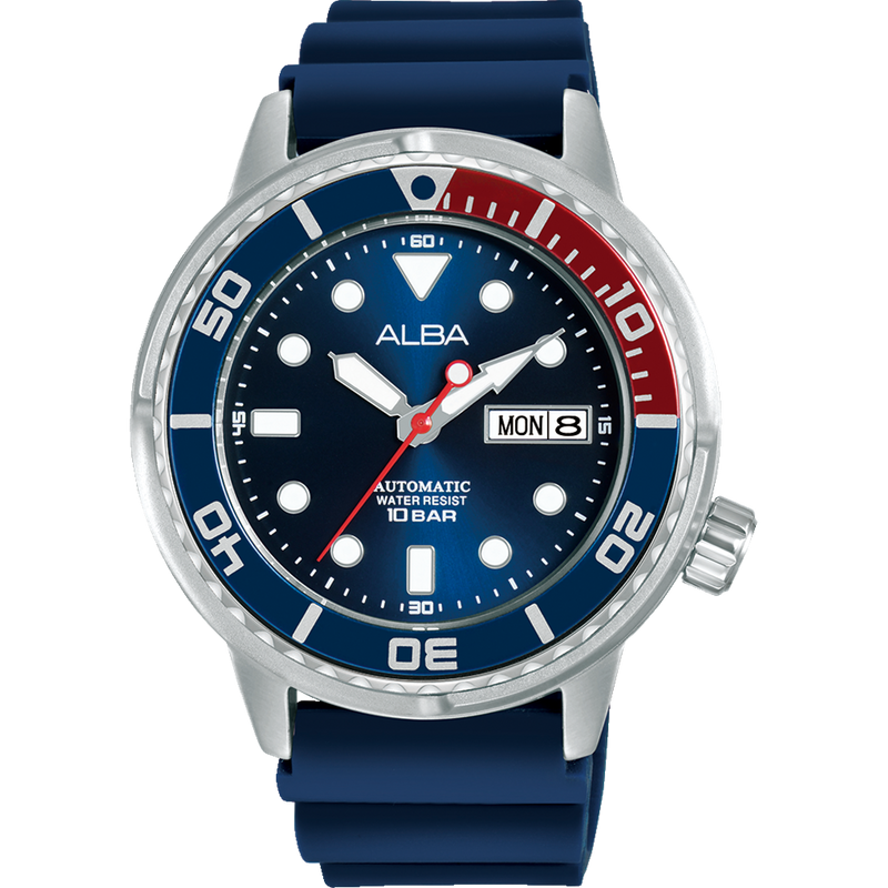 Alba Automatic Blue Dial Two Tone Mens Watch AL4251X1 Watch