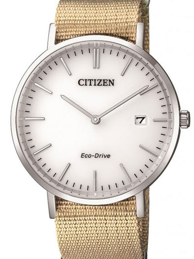 Citizen Analog Casual Eco-Drive Beige Au1080-20A Mens Watch