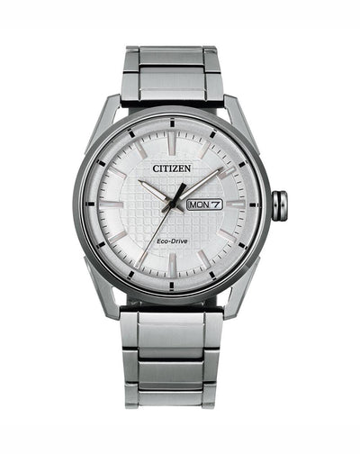 Citizen Eco-Drive Stainless Steel Dress Watch AW0080-57A