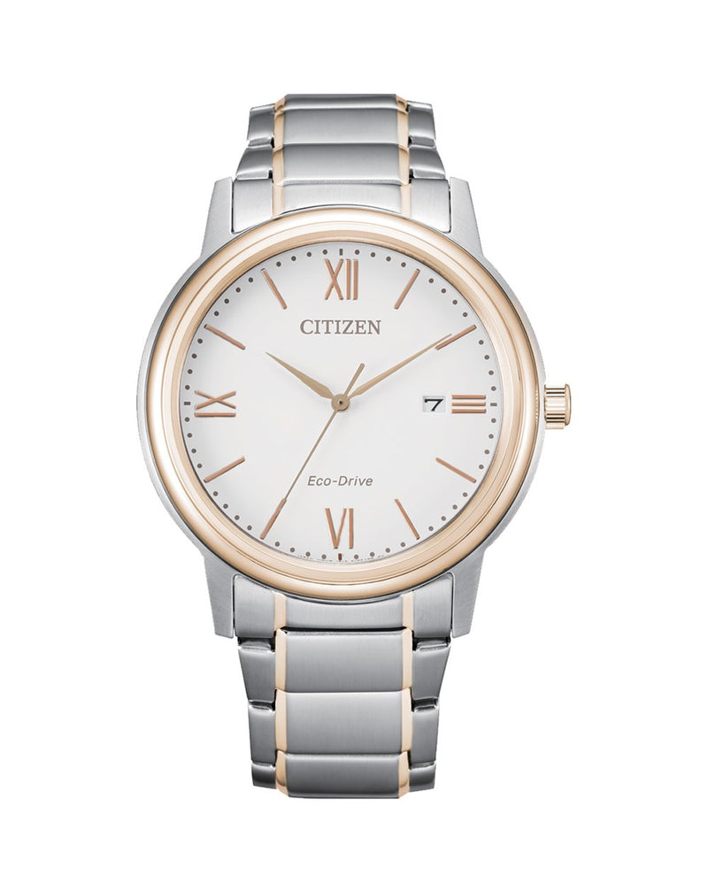 Citizen Minimalist Eco Drive Stainless Steel Dress Watch AW1676 86A Watch Direct