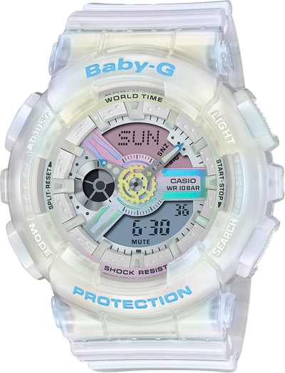 Casio Baby-G Skeleton Womens Watch BA110PL-7A2