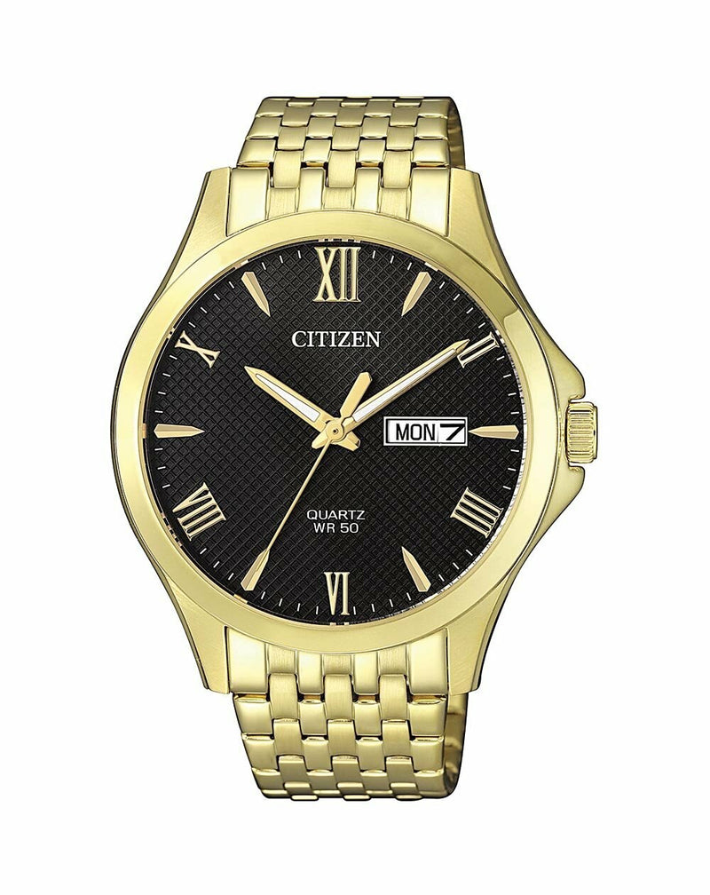 Citizen Dress Gold Mens Watch Bf2022-55H