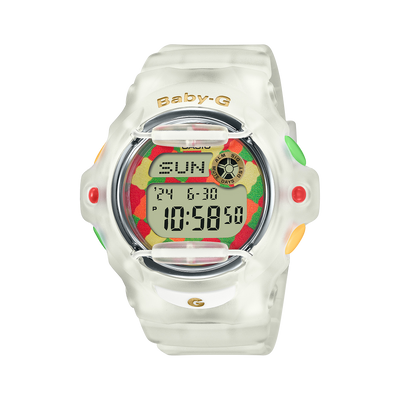 Baby-G Haribo Collaboration Digital Jelly Watch BG169HRB-7D