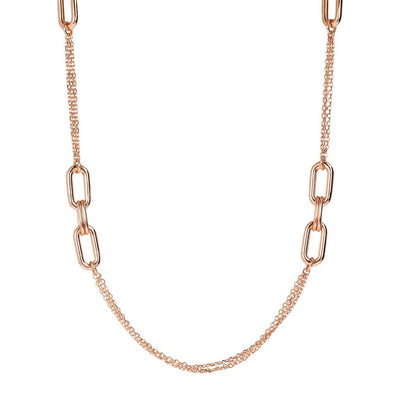 Chanel necklace clearance rose gold