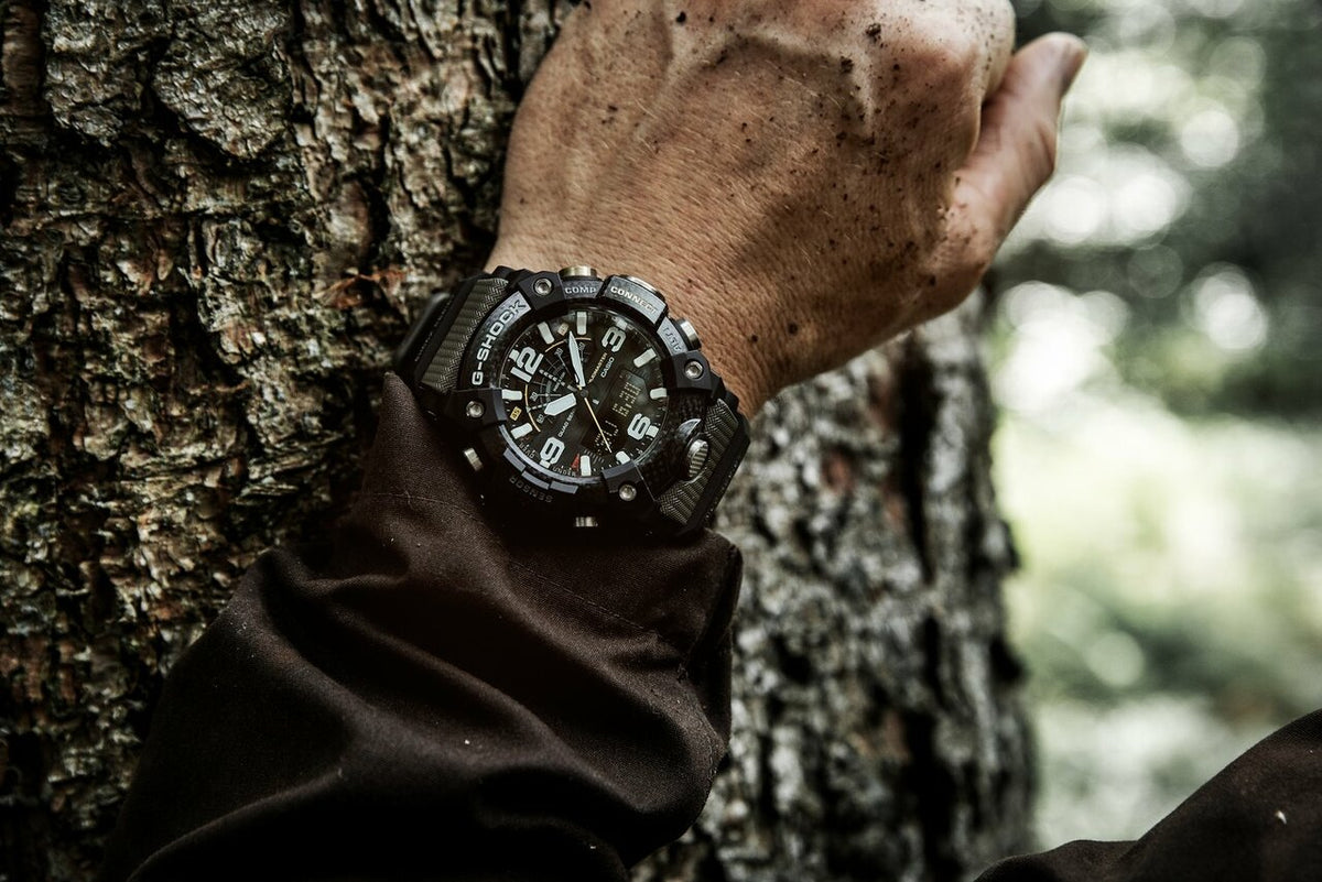 G Shock Mudmaster Bluetooth Watch with Quad Sensor GGB100 1A3 Watch Direct