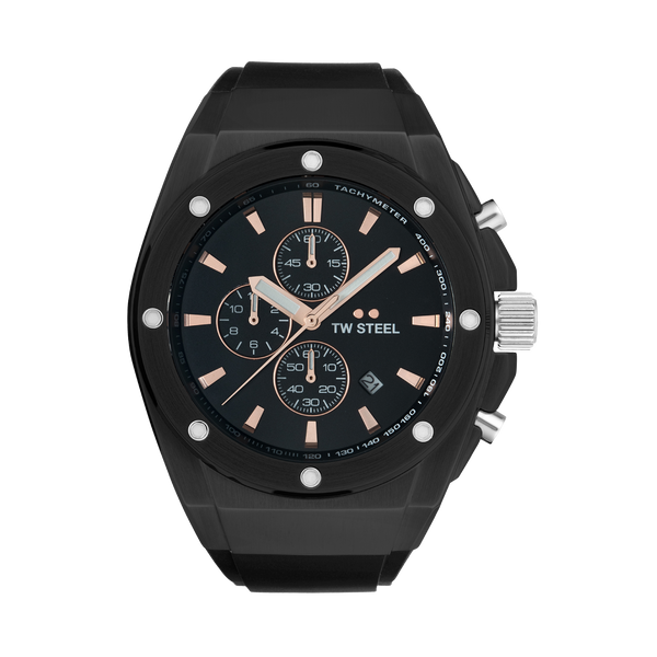 TW Steel CEO Tech 44MM Chronograph Black Dial Watch CE4102 Watch