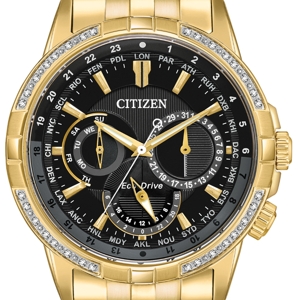 Citizen watch men's top silver and gold
