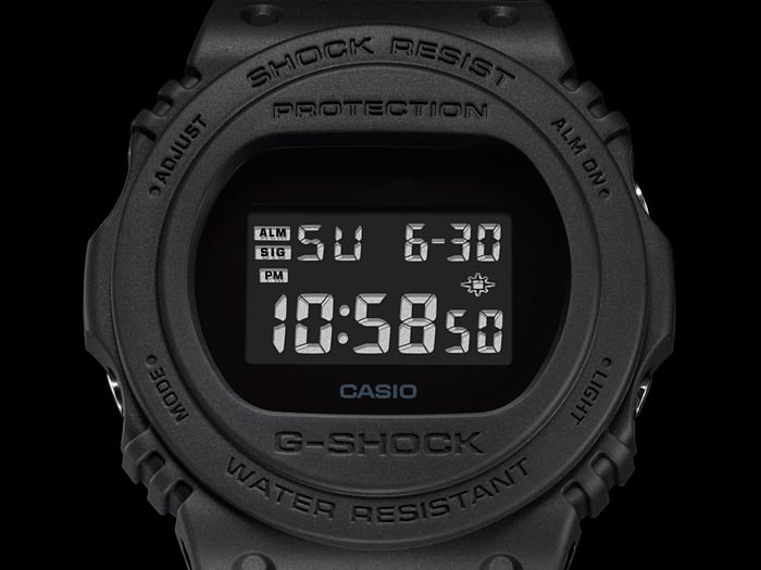 G-Shock Digital Style All Black Watch DW5750E-1B
