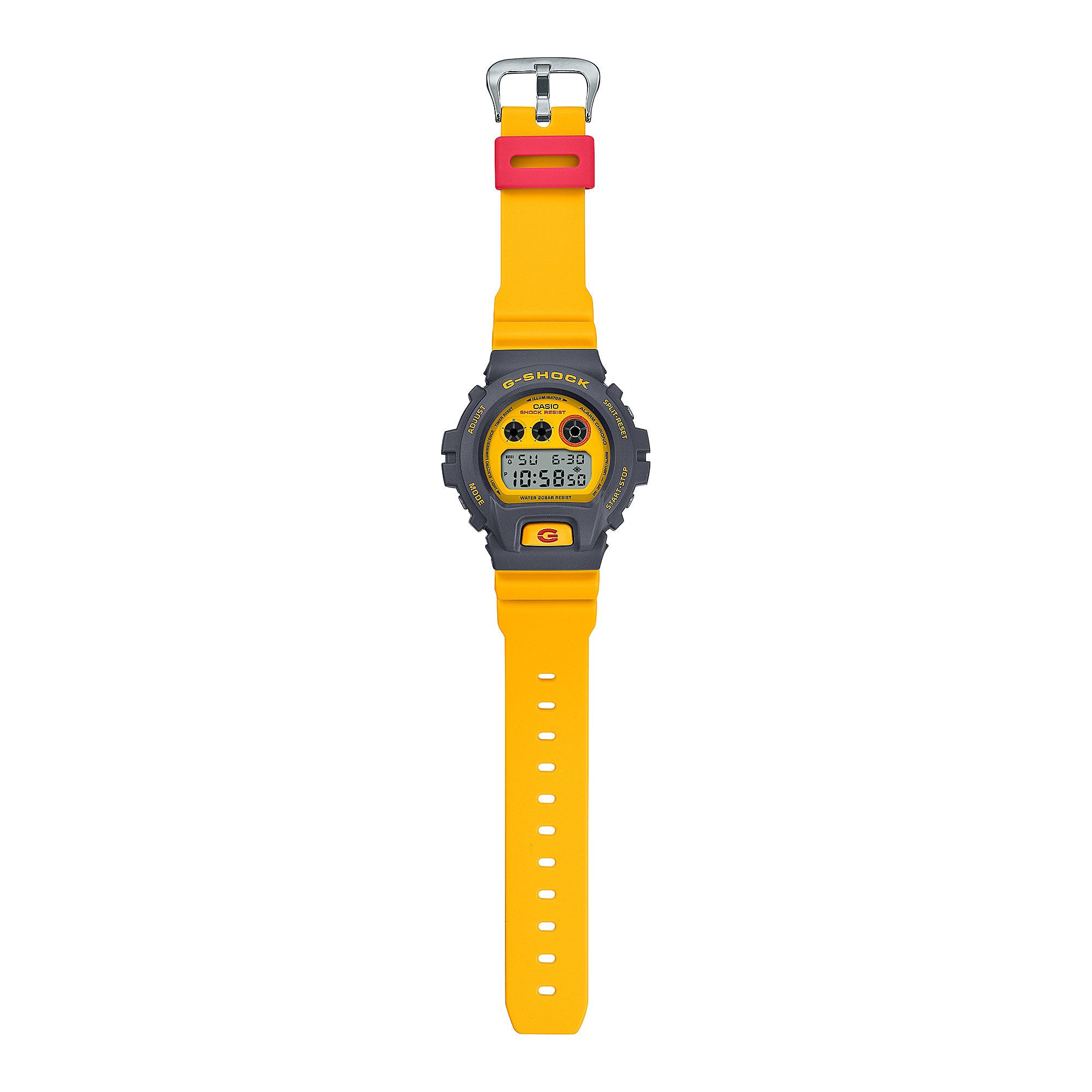 G-Shock 6900 Series 90s-Inspired Colourful DW6900Y-9D