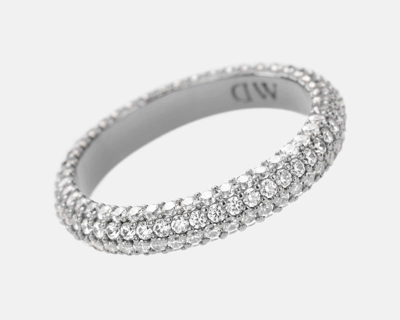Crystal pave ring store