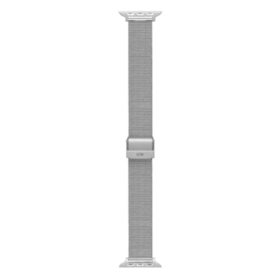 Daniel Wellington Smart Watch Mesh Strap 18mm Silver Watch Direct