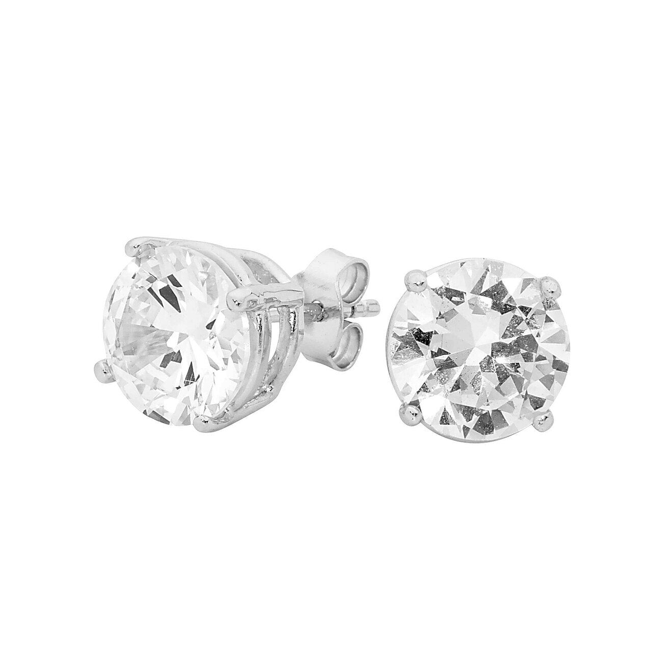 Georgini 9Mm Round Stud Silver