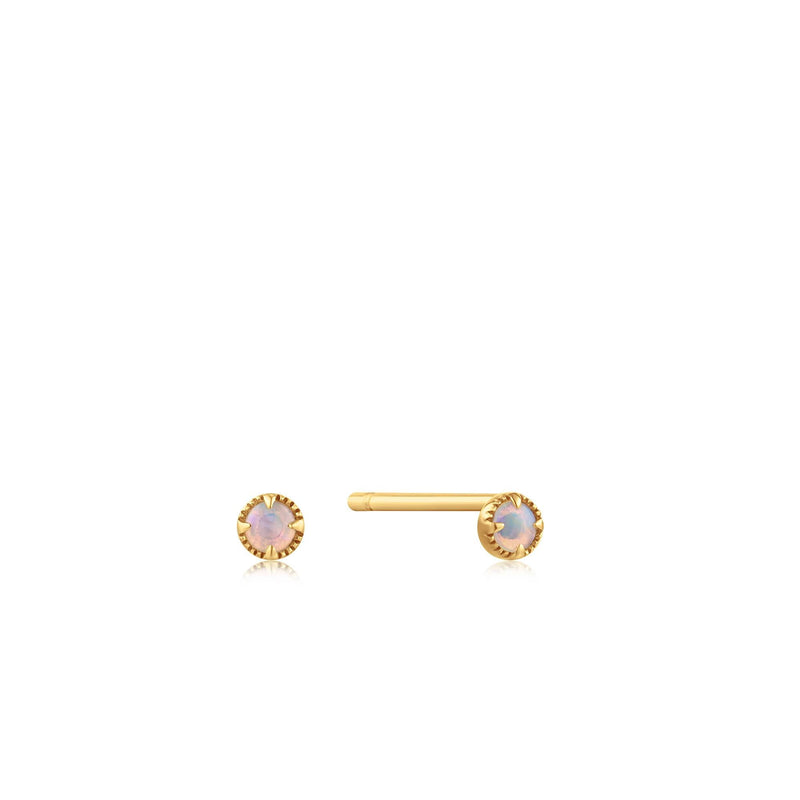 Ania Haie 14kt Gold Opal Stud Earrings