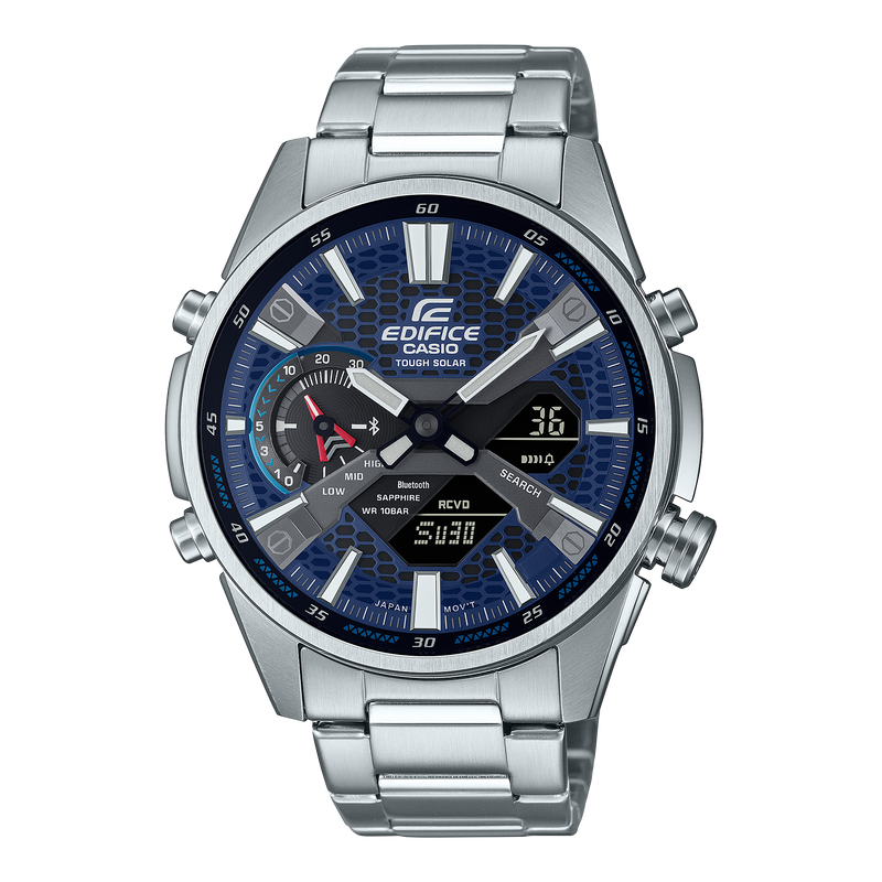 Casio Edifice Chronograph Smartphone Link ECBS100D 2A Watch Direct