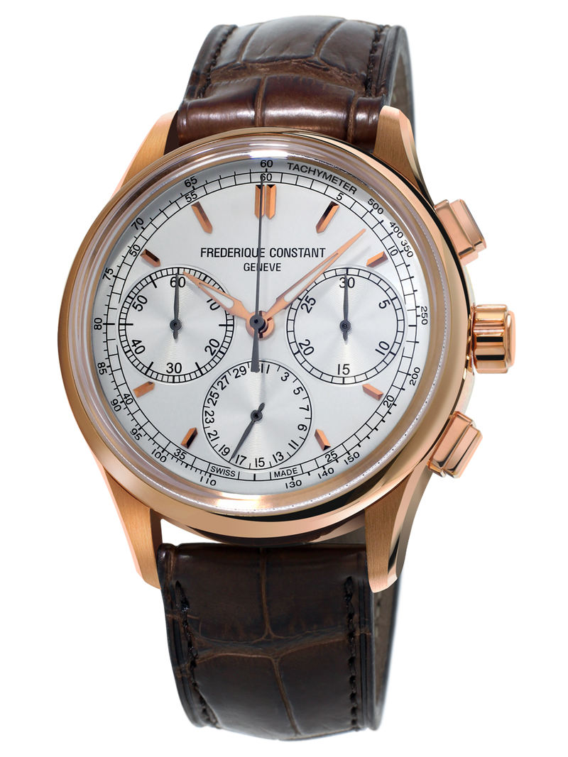 Frederique Constant Flyback Chronograph Manufacture Fc-760V4H4 Mens Watch