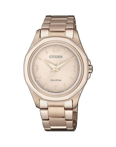 Citizen Rose Gold Tone Dress Watch FE7053-51X