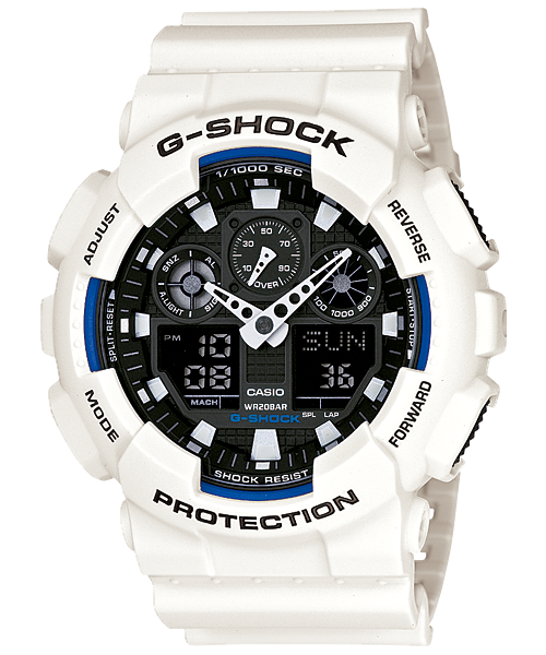 G-Shock Analogue Digital Show Resistant Watch GA100B-7A