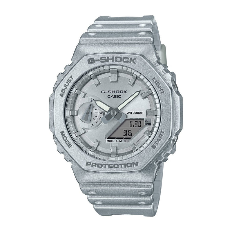 G-Shock Grey Resin Band Watch GA2100FF-8A