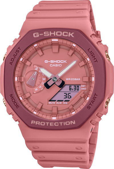 G-Shock Pink Resin Band Watch GA2110SL-4A4