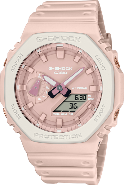 G-Shock Pink Resin Band Casioak GA2110SL-4A7
