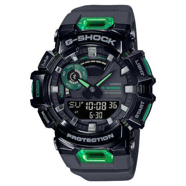 G-Shock Vital Bright Series Black Resin Strap Mens Watch GBA900SM-1A3