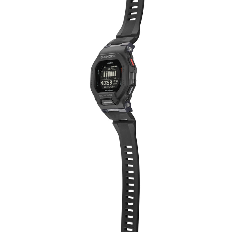 G-Shock GBD-200 Series Black Resin Strap Mens Watch GBD200-1D