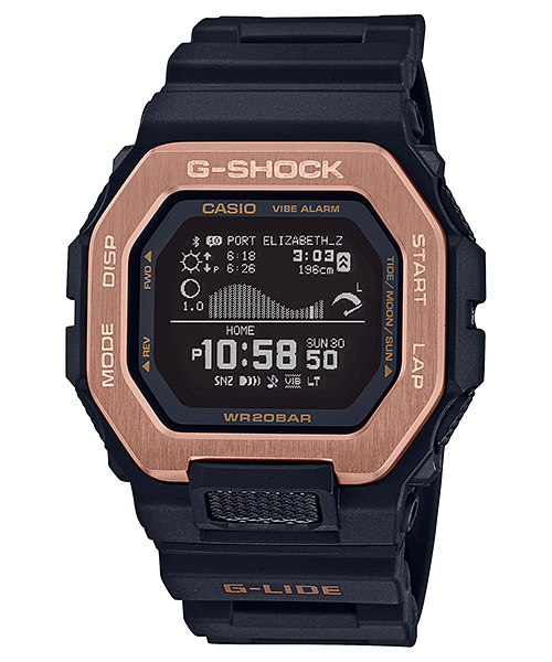 G-Shock G-Lide Series Digital Mobile Link Mens Watch GBX100NS-4D