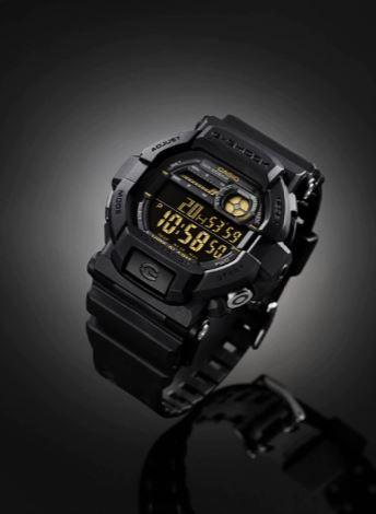 G-Shock Digital Black Resin Band Watch GD350-1B