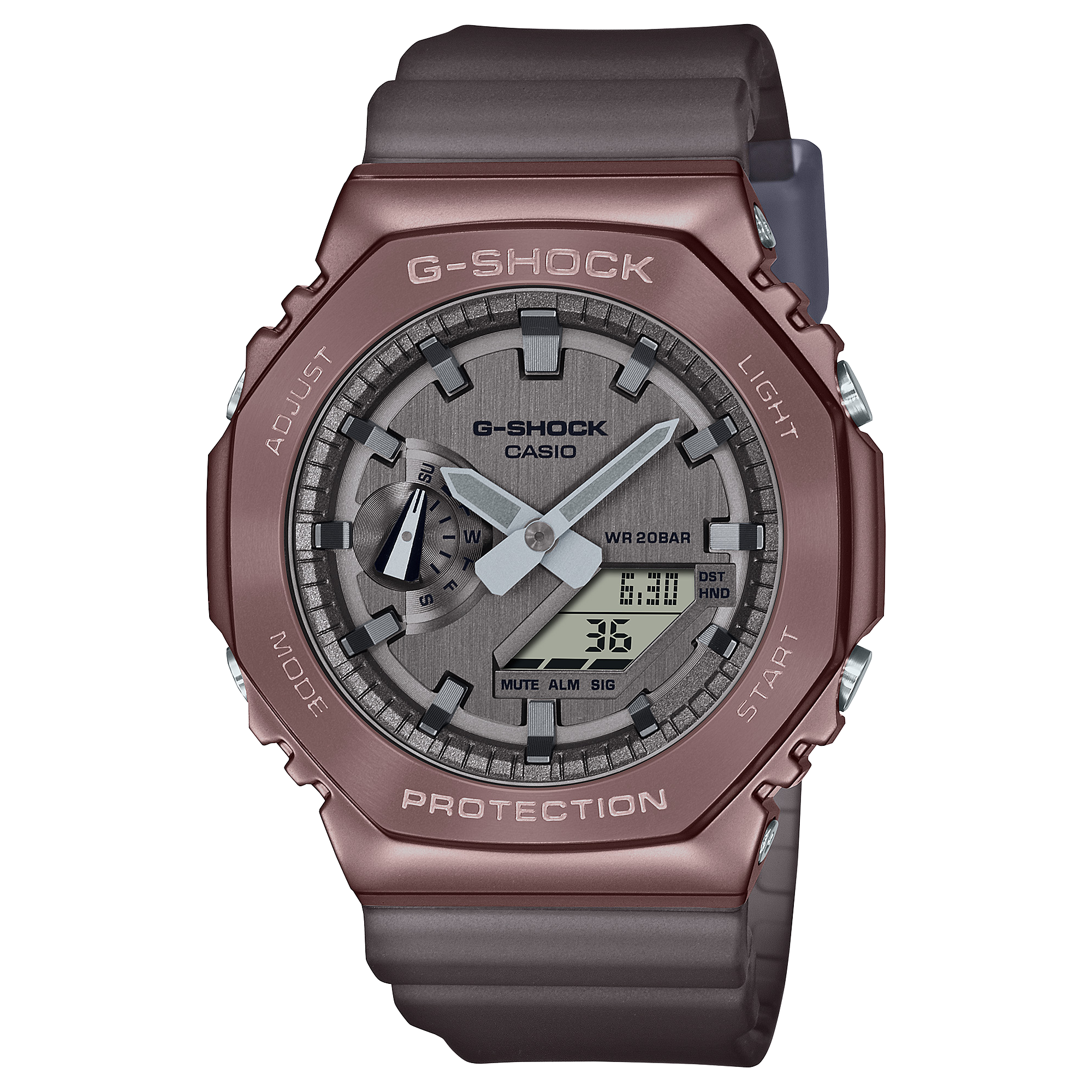 G-Shock DUO Midnight Fog Copper Metal Mens Watch GM2100MF-5A