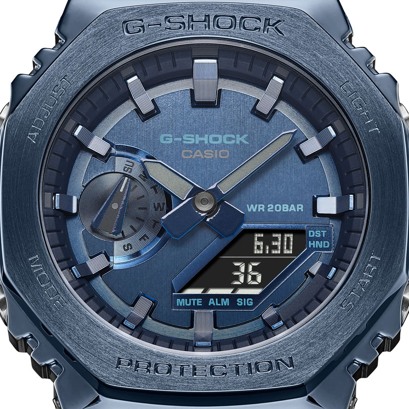 G shock cheap blue steel