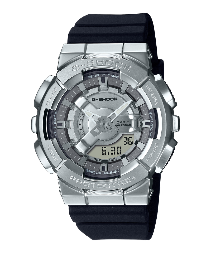 G Shock Metallic Colours Mid Size Watch GMS110 1A Watch Direct