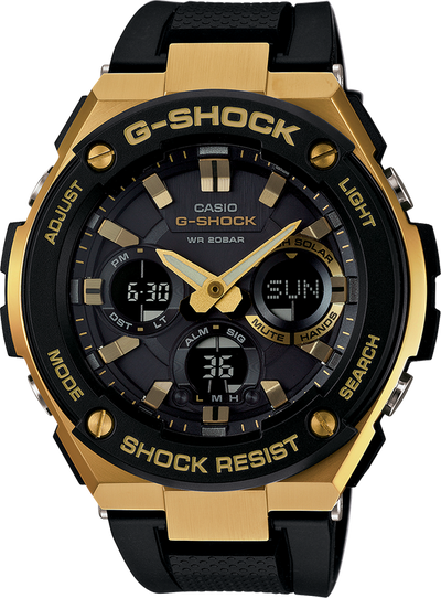 G shock g steel gold discount