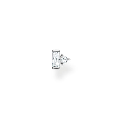 Thomas Sabo Single Ear Stud Stones Silver